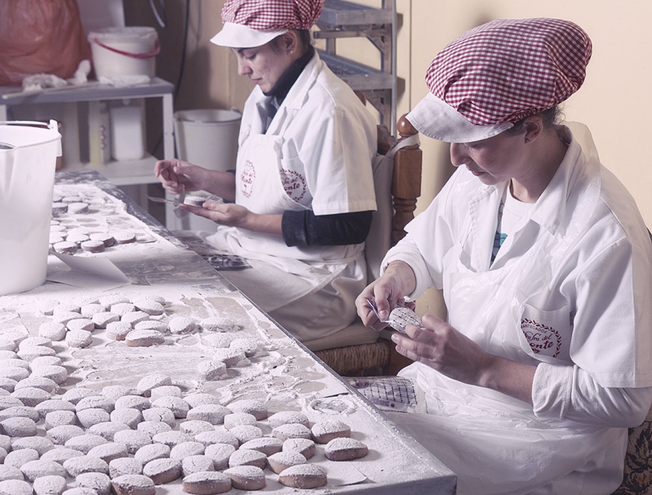 Liado a mano de Polvorones